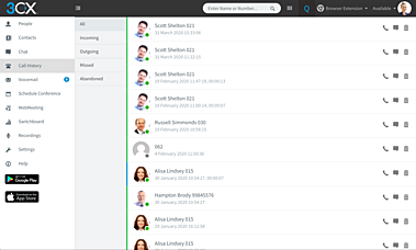 3CX Web Client