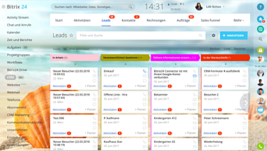 CRM Kanban Leads