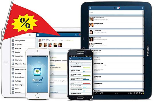 Bitrix24-CRM: Wintersale Rabatte mit bis zu 36%  | 2017
